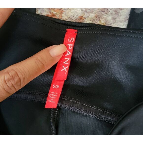 Spanx Metallic Camo Print Leggings S - Picture 3 of 4